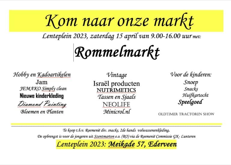 Lenteplein 2023