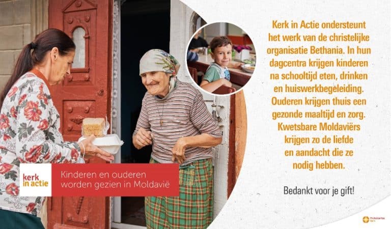 Diaconiecollecte 29 maart 2026 Moldavië, Opvang kinderen KIA