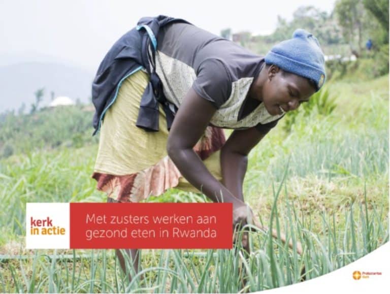Diaconiecollecte 22 maart 2026 Rwanda, Met zusters werken aan gezond eten KIA